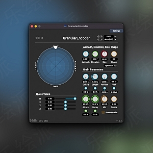 环绕颗粒效果插件 | GranularEncoder V1.14.1